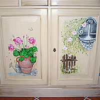Decorazione mobile - Stencil