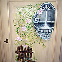 Decorazione mobile - Trompe l'oeil