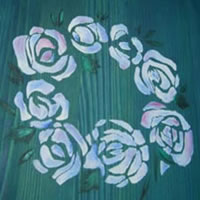 Decorazione mobile - Stencil