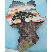 Tableau Spirito d'Africa